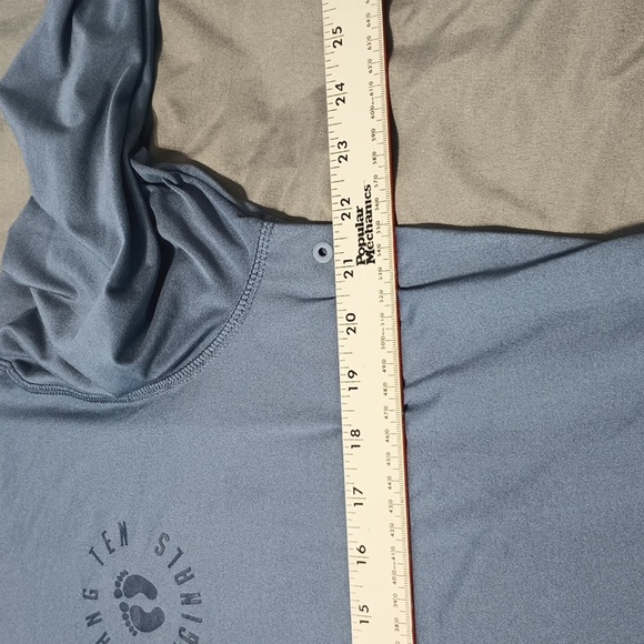 Hang Ten Mens Gray Long Sleeve  Tee Shirt - Picture 7 of 8